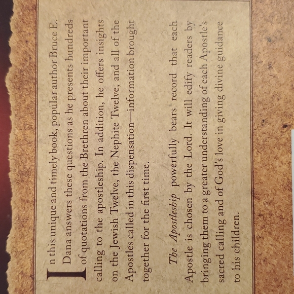 The Apostleship Bruce A. Dana LDS Non-Fiction Book VG cond. - Picture 11 of 12